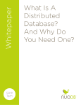 What Is A Distributed Database? And Why Do You Need