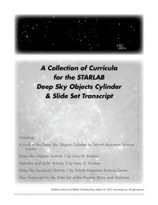 A Collection of Curricula for the STARLAB Deep Sky Objects