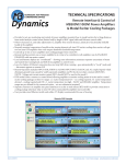 Amplifier Remote Control for Modal Exciter Systems