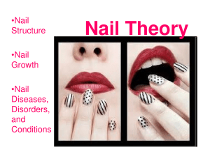 The study of nails.
