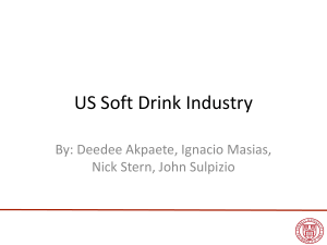 US Soft Drink Industry