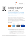 Simplifying the LDI story by focusing on the three DB hedge ratio