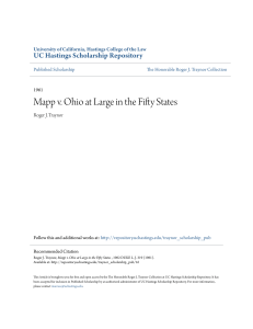 Mapp v. Ohio at Large in the Fifty States