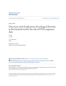 Discovery and classification of ecological diversity in the