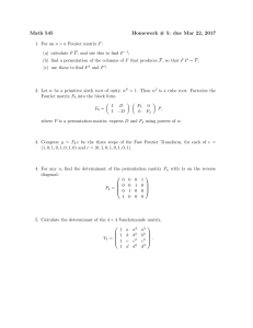 Homework 5 - UMass Math