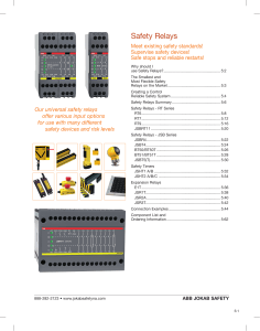 Safety Relays