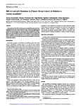 BRCA2 and p53 Mutations in Primary Breast