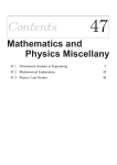 Dimensional Analysis in Engineering