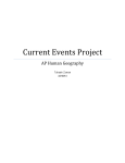 Current Events Project - Hicksville Public Schools