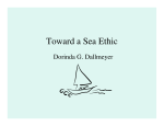 T d S Ethi Toward a Sea Ethic