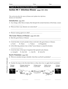 Chap 40 infect disease SG