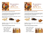 Spices Spices