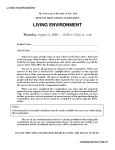Living Environment Examination