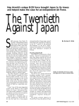 The Twentieth Against Japan