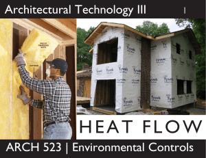 Heat Flow - J Kargon Architect Home Page