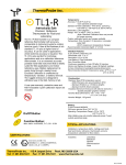 TL1-R Data Sheet - ThermoProbe, Inc.
