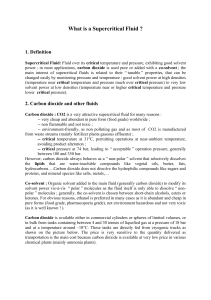 What is a Supercritical Fluid