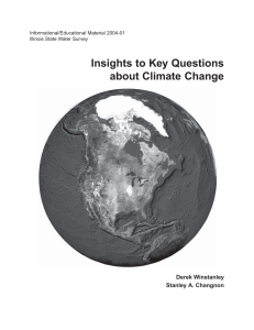 Insights to Key Questions about Climate Change