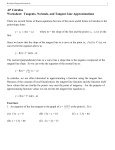 AP Calculus Worksheet: Tangents, Normals, and Tangent Line
