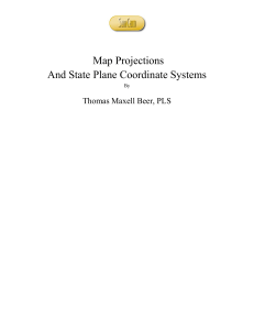 Map Projections And State Plane Coordinate Systems