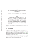 Are monochromatic Pythagorean triples avoidable?