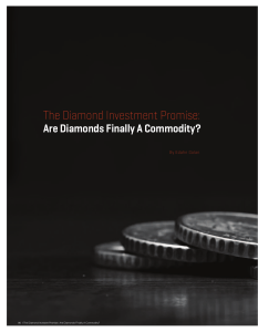 The Diamond Investment Promise