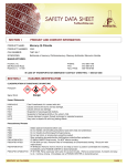 SECTION 1 PRODUCT AND COMPANY INFORMATION SECTION 2