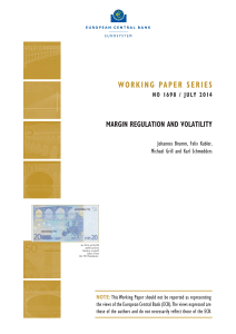 Margin regulation and volatility - ECB