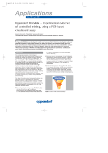 Application Note 129 – Eppendorf MixMate