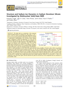 Structure and Sodium Ion Dynamics in Sodium