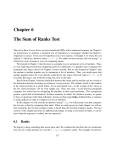Chapter 6 The Sum of Ranks Test