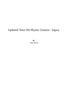 Updated Tutor HS Physics Content - legacy