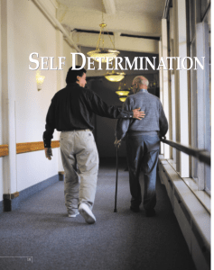 Self Determination and Person-Centered Planning