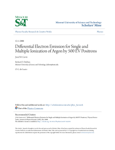 Differential Electron Emission for Single and Multiple Ionization of