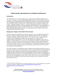 Rhode Island`s Development of a Pediatric Health Home This paper