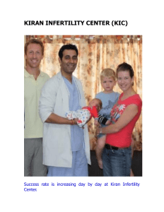 KIC and IVF - Kiran Infertility Center