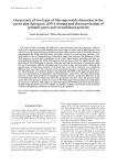 Occurrence of two types of Mn-superoxide dismutase in the green