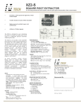 SQUARE ROOT EXTRACTOR - Measurement Technologies, Ltd