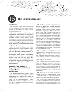 BPM6 Chapter 15. The Capital Account