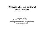 WEQAS: what is it and what does it mean?.