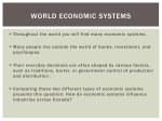 WORLD ECONOMIC SYSTEMS