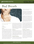 Bad Breath - Redwood Dental Care