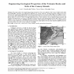 Engineering Geological Properties of the Volcanic Rocks and Soils