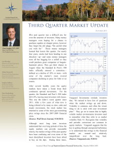 Gentian Financial 2015 - 3rd Quarter Newsletter