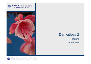 Derivatives - Escuela FEF