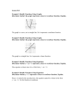 Lesson 10 - Linear and Nonlinear Functions