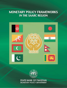 Monetary Policy Frameworks in the SAARC