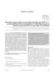 Maximal oxygen uptake is associated with the snp 13470 G>C