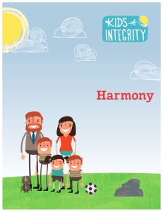 Harmony - Kids of Integrity