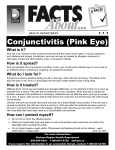 CONJUNCTIVITIS (PINK EYE)